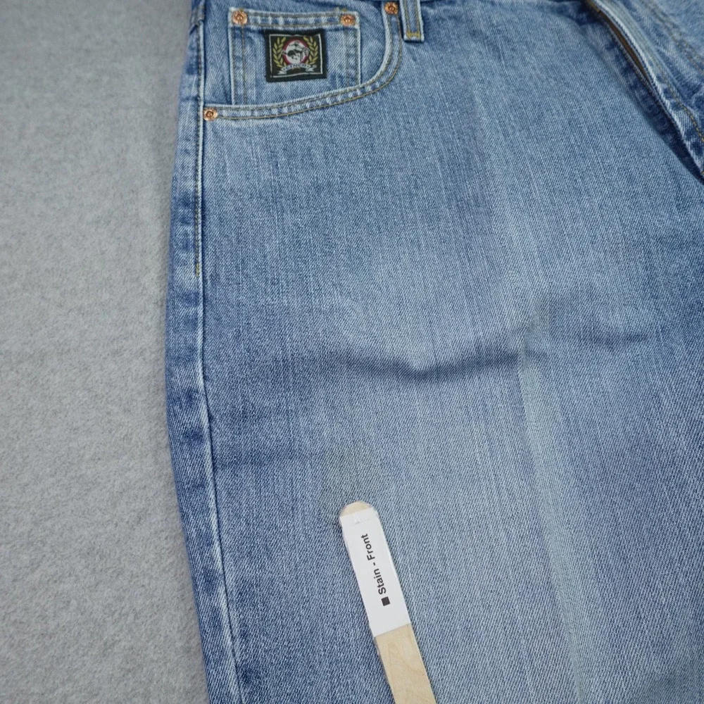Cinch Jeans Mens 40x34 Blue Western Relaxed Straight Cowboy Denim
